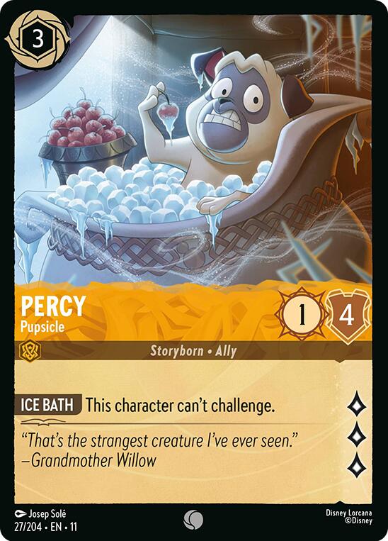 Percy - Pupsicle (27/204) [Winterspell] | Empire Gaming NC