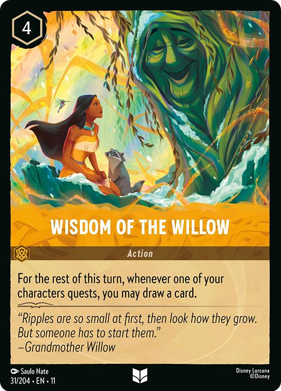 Wisdom of the Willow (31/204) [Winterspell] | Empire Gaming NC