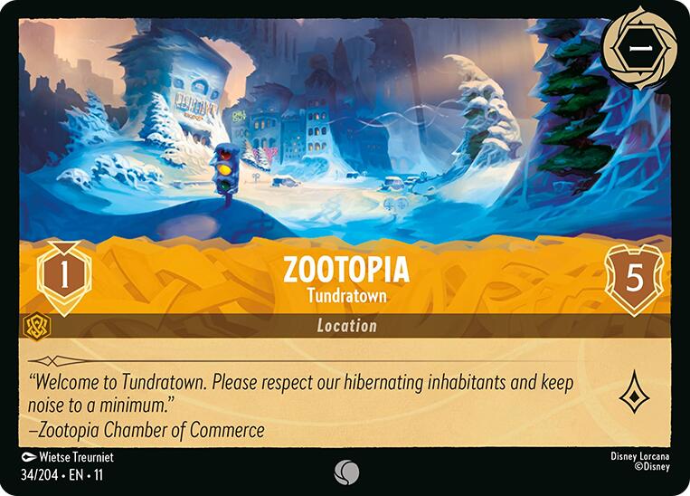 Zootopia - Tundratown (34/204) [Winterspell] | Empire Gaming NC
