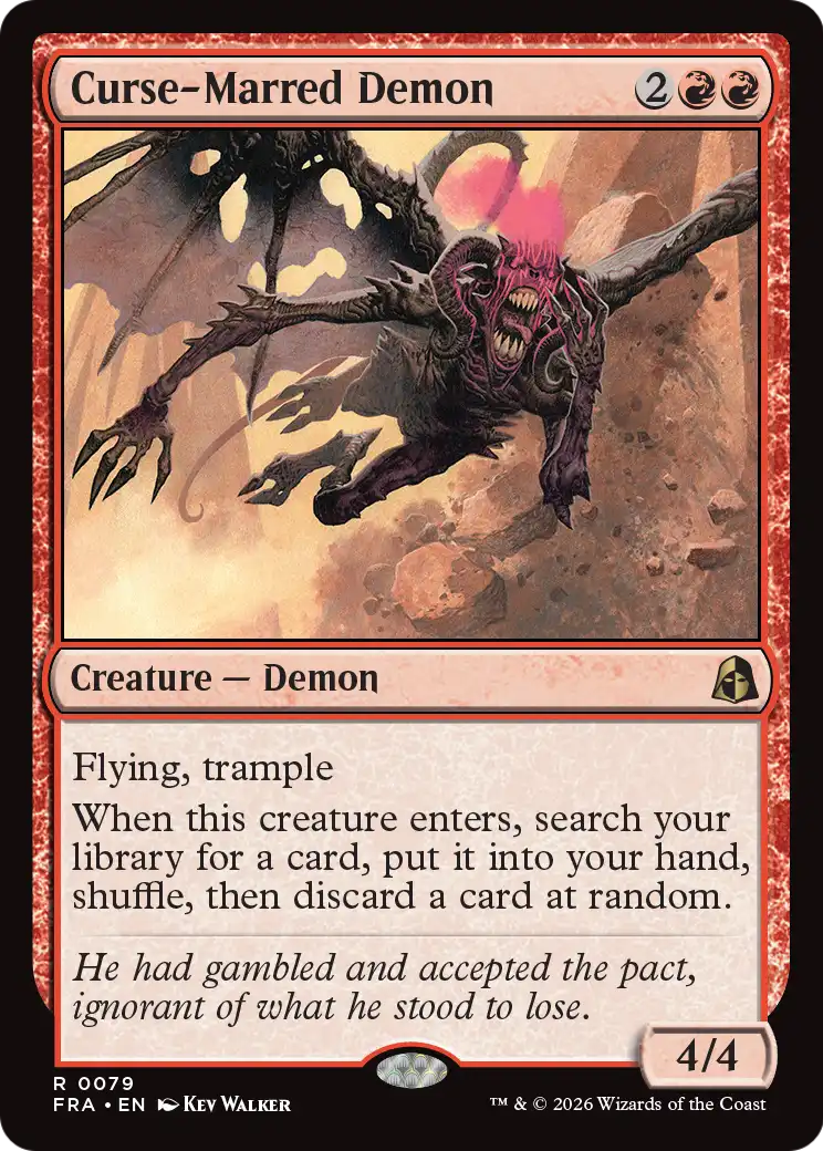 Curse-Marred Demon [Reality Fracture] | Empire Gaming NC