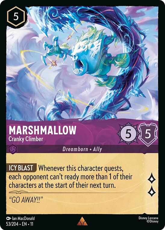 Marshmallow - Cranky Climber (53/204) [Winterspell] | Empire Gaming NC