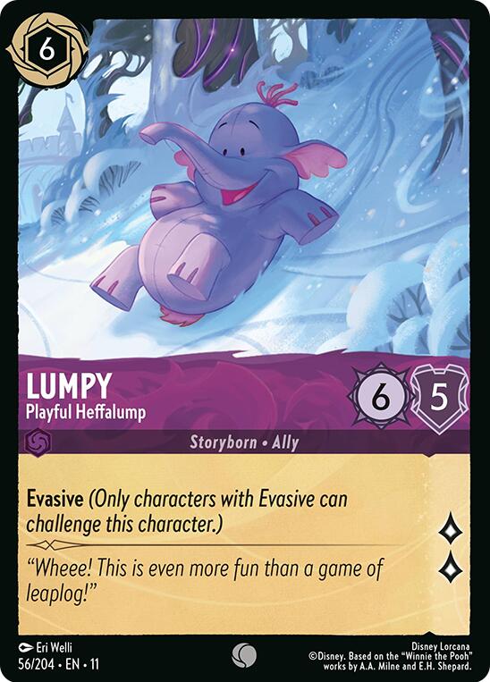 Lumpy - Playful Heffalump (56/204) [Winterspell] | Empire Gaming NC