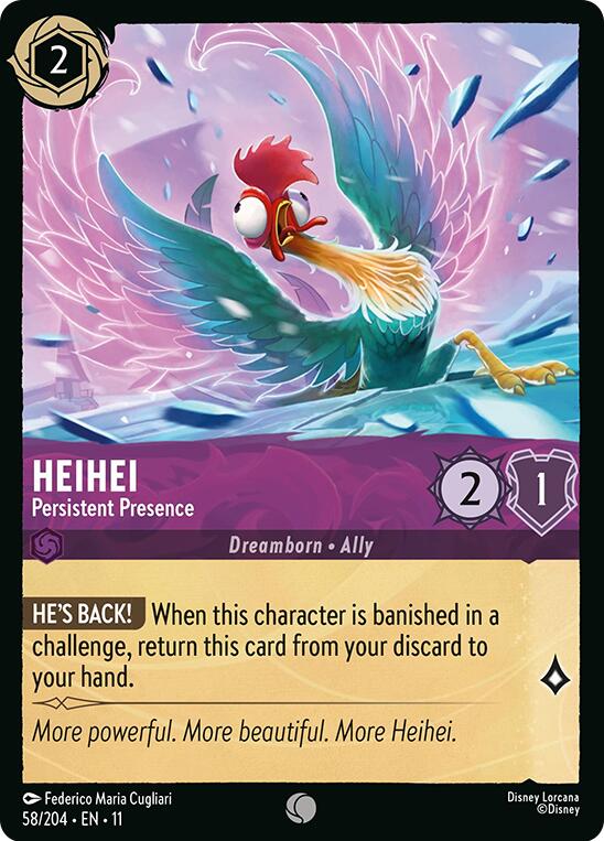 HeiHei - Persistent Presence (58/204) [Winterspell] | Empire Gaming NC