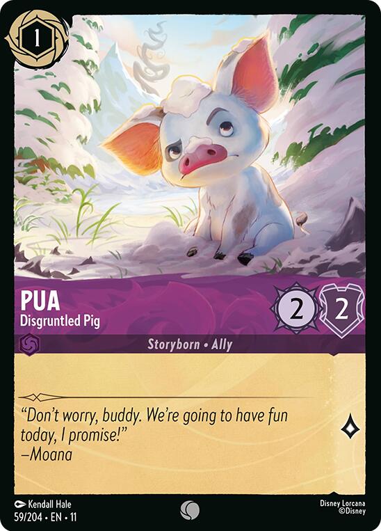 Pua - Disgruntled Pig (59/204) [Winterspell] | Empire Gaming NC