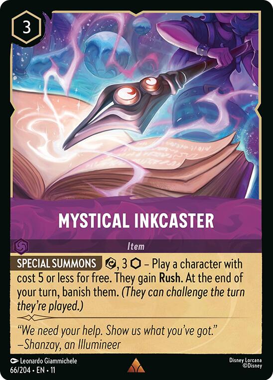 Mystical Inkcaster (66/204) [Winterspell] | Empire Gaming NC