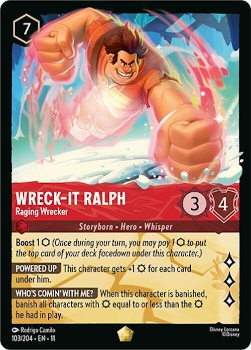Wreck-It Ralph - Raging Wrecker (103/204) [Winterspell] | Empire Gaming NC