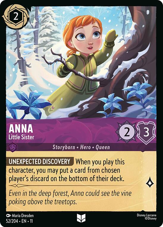 Anna - Little Sister (52/204) [Winterspell] | Empire Gaming NC