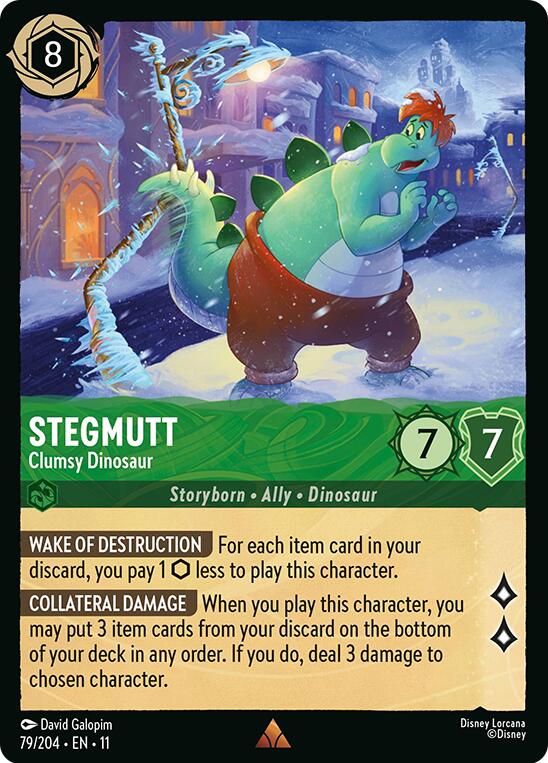 Stegmutt - Clumsy Dinosaur (79/204) [Winterspell] | Empire Gaming NC