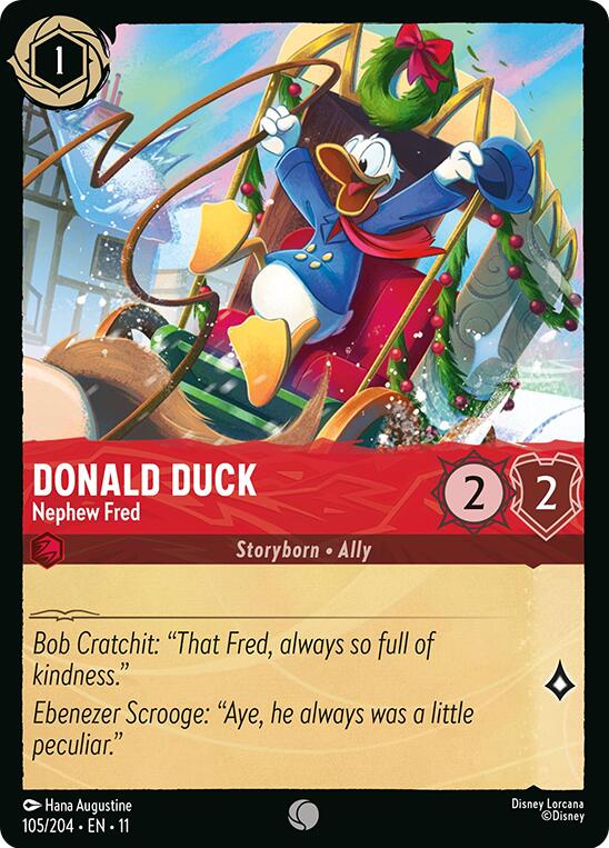 Donald Duck - Nephew Fred (105/204) [Winterspell] | Empire Gaming NC