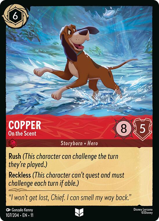 Copper - On the Scent (107/204) [Winterspell] | Empire Gaming NC