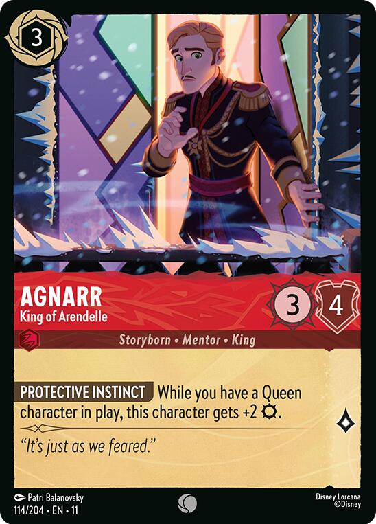 Agnarr - King of Arendelle (114/204) [Winterspell] | Empire Gaming NC