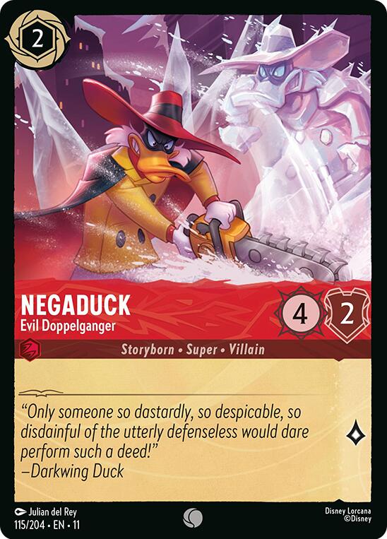 Negaduck - Evil Doppelganger (115/204) [Winterspell] | Empire Gaming NC