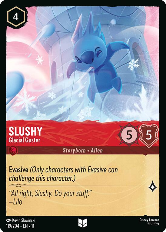 Slushy - Glacial Guster (119/204) [Winterspell] | Empire Gaming NC