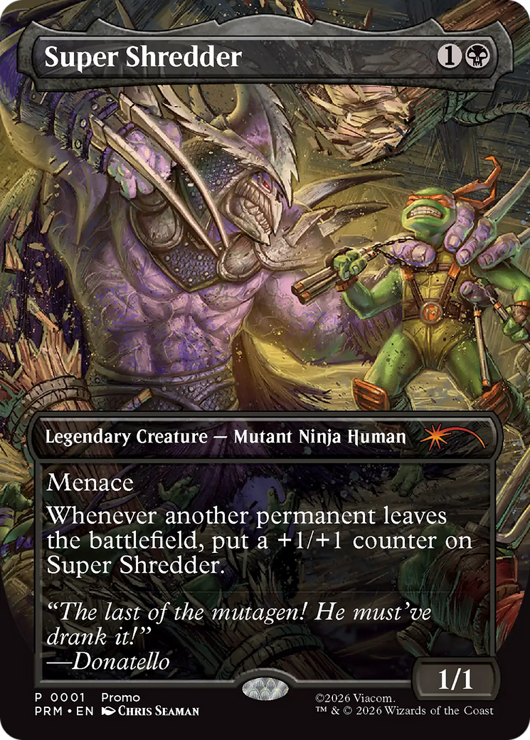 Super Shredder (Borderless) [Spotlight Series] | Empire Gaming NC