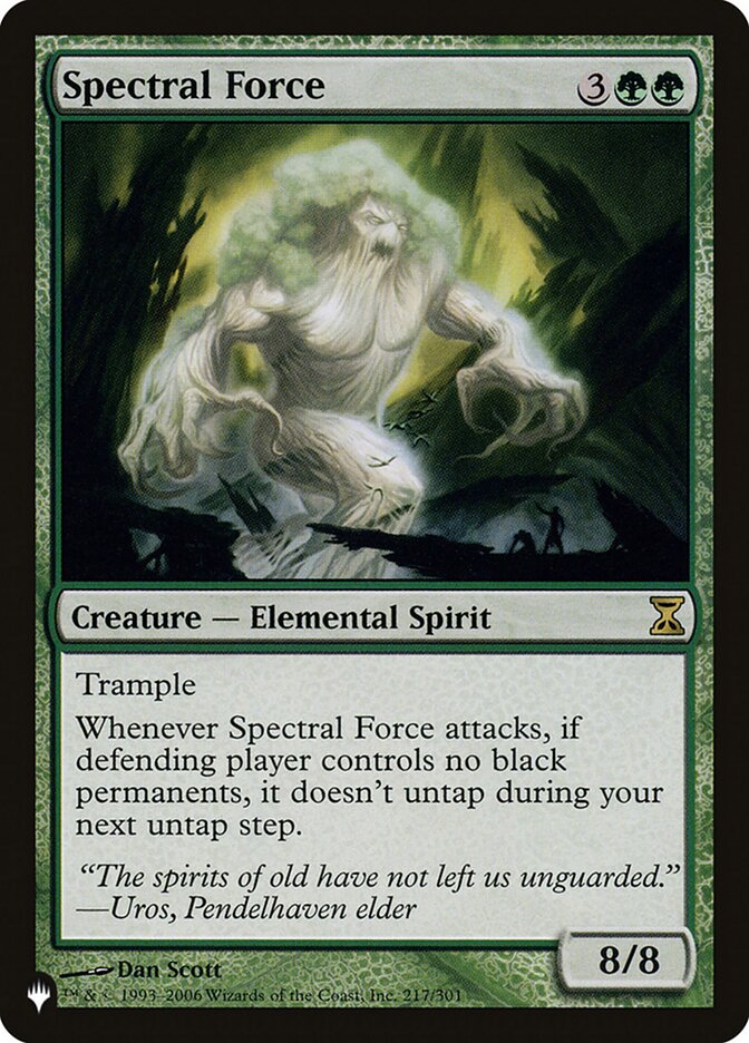 Spectral Force [The List] | Empire Gaming NC