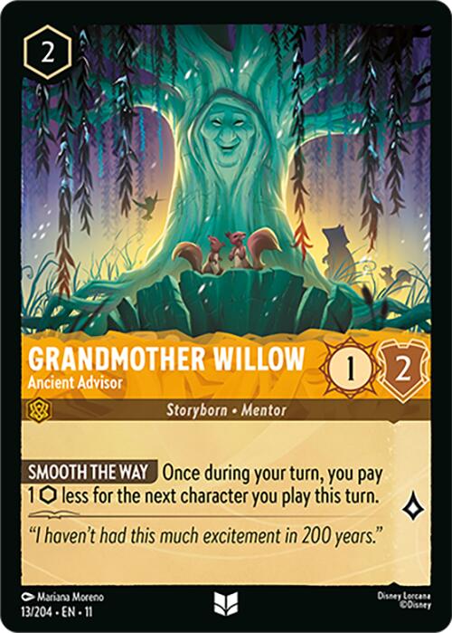 Grandmother Willow - Ancient Advisor (13/204) [Winterspell] | Empire Gaming NC
