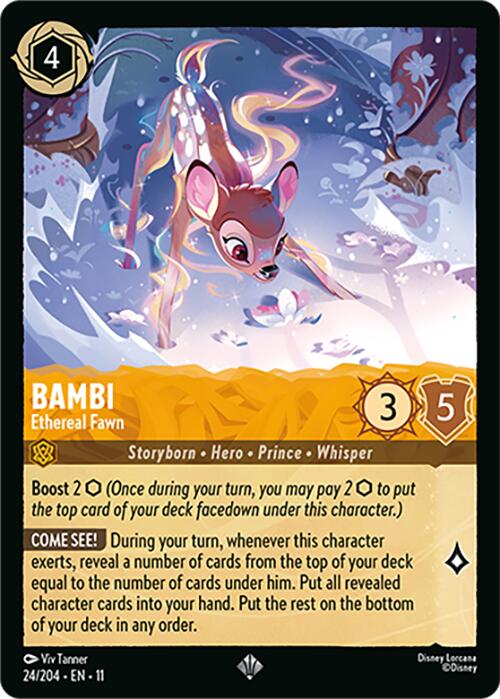 Bambi - Ethereal Fawn (24/204) [Winterspell] | Empire Gaming NC