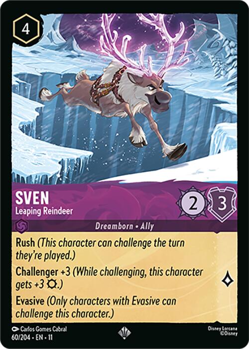 Sven - Leaping Reindeer (60/204) [Winterspell] | Empire Gaming NC