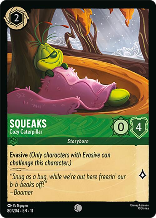 Squeaks - Cozy Caterpillar (80/204) [Winterspell] | Empire Gaming NC