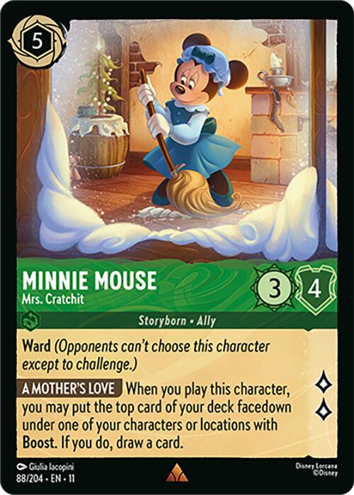Minnie Mouse - Mrs. Cratchit (88/204) [Winterspell] | Empire Gaming NC