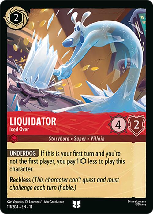 Liquidator - Iced Over (111/204) [Winterspell] | Empire Gaming NC