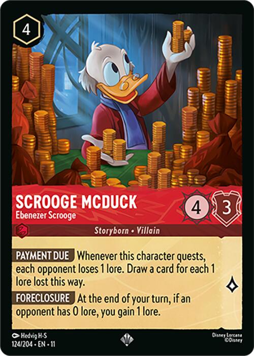Scrooge McDuck - Ebenezer Scrooge (124/204) [Winterspell] | Empire Gaming NC