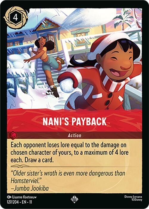 Nani's Payback (127/204) [Winterspell] | Empire Gaming NC