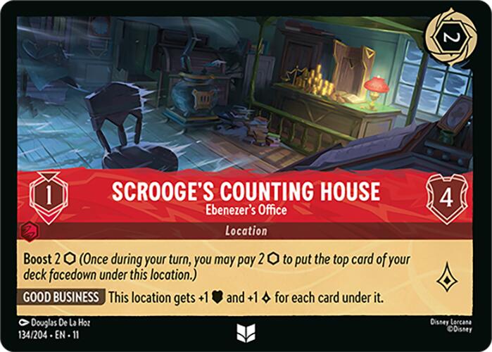 Scrooge's Counting House - Ebenezer's Office (134/204) [Winterspell] | Empire Gaming NC