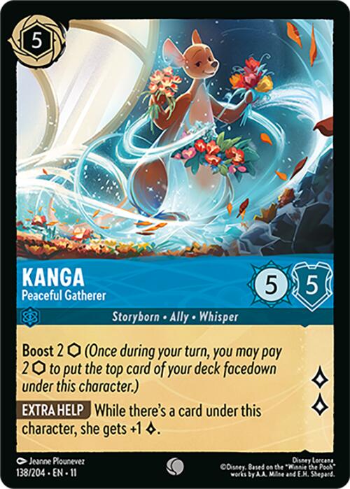 Kanga - Peaceful Gatherer (138/204) [Winterspell] | Empire Gaming NC