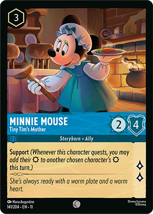Minnie Mouse - Tiny Tim's Mother (141/204) [Winterspell] | Empire Gaming NC