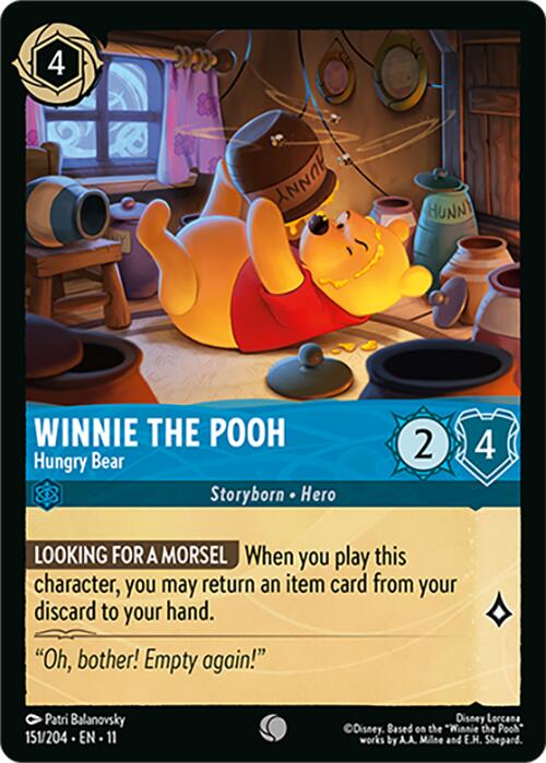 Winnie the Pooh - Hungry Bear (151/204) [Winterspell] | Empire Gaming NC