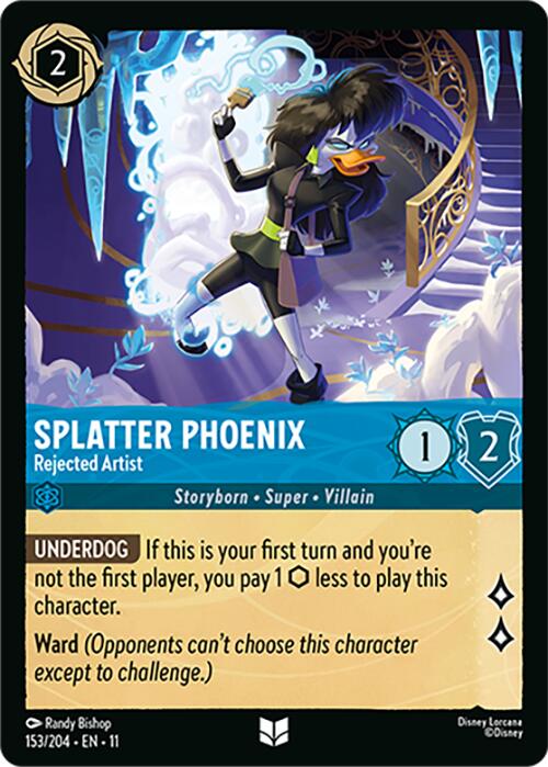 Splatter Phoenix - Rejected Artist (153/204) [Winterspell] | Empire Gaming NC