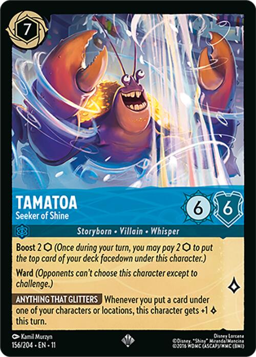 Tamatoa - Seeker of Shine (156/204) [Winterspell] | Empire Gaming NC