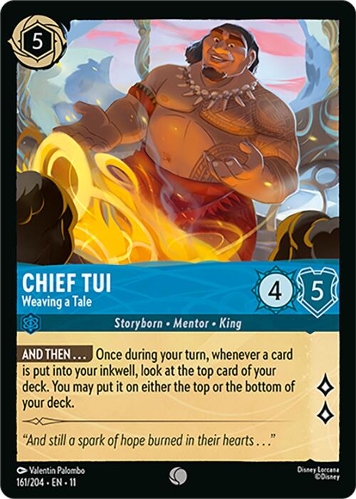 Chief Tui - Weaving a Tale (161/204) [Winterspell] | Empire Gaming NC