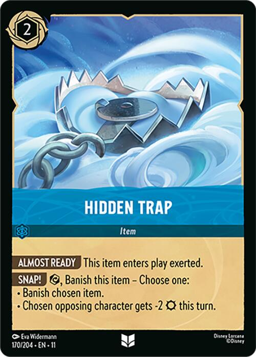 Hidden Trap (170/204) [Winterspell] | Empire Gaming NC