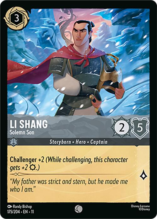 Li Shang - Solemn Son (175/204) [Winterspell] | Empire Gaming NC