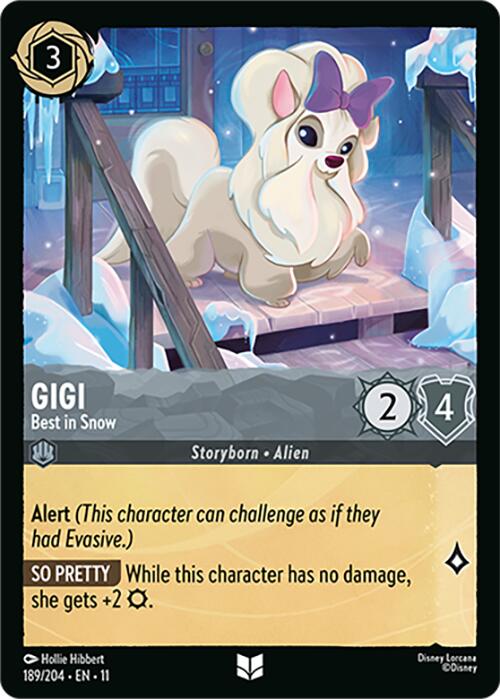 Gigi - Best in Snow (189/204) [Winterspell] | Empire Gaming NC