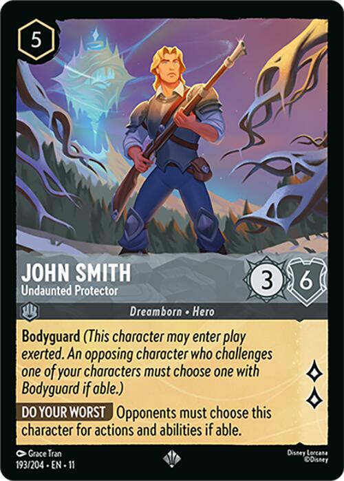 John Smith - Undaunted Protector (193/204) [Winterspell] | Empire Gaming NC
