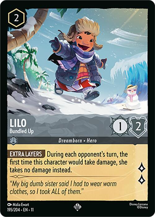 Lilo - Bundled Up (195/204) [Winterspell] | Empire Gaming NC