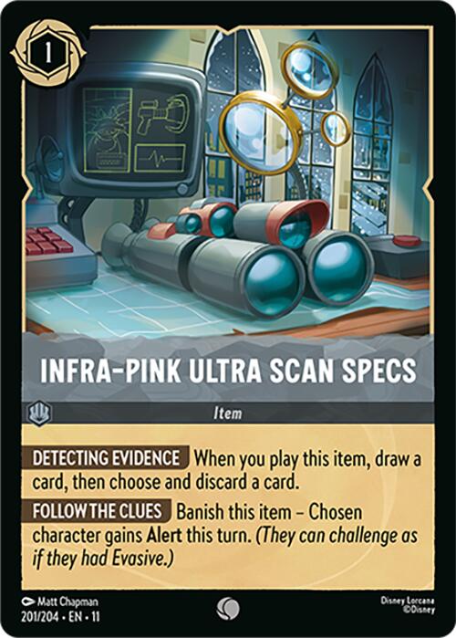 Infra-Pink Ultra Scan Specs (201/204) [Winterspell] | Empire Gaming NC