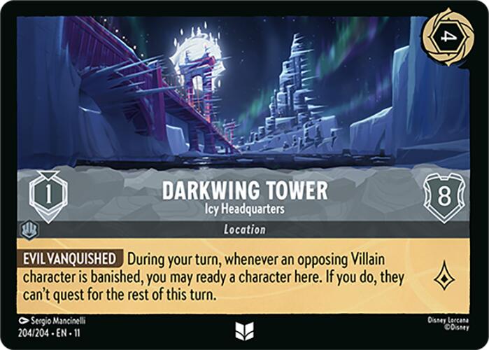 Darkwing Tower - Icy Headquarters (204/204) [Winterspell] | Empire Gaming NC