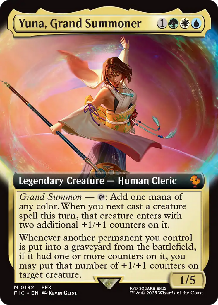 Yuna, Grand Summoner (Extended Art) [FINAL FANTASY Commander] | Empire Gaming NC