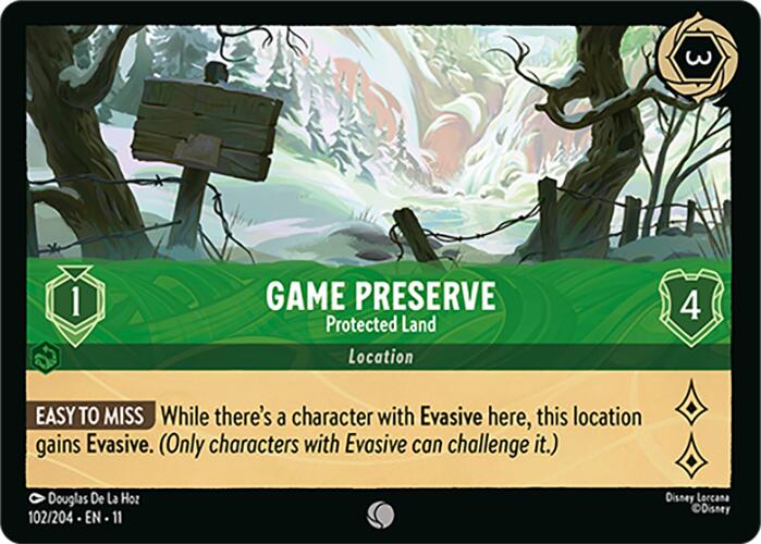 Game Preserve - Protected Land (102/204) [Winterspell] | Empire Gaming NC