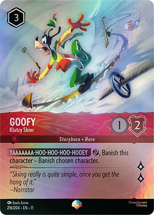 Goofy - Klutzy Skier (Epic) (216/204) [Winterspell] | Empire Gaming NC