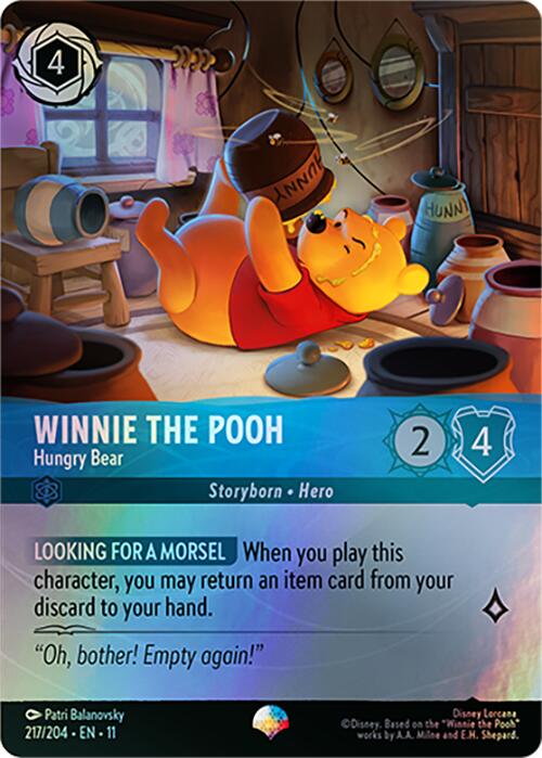 Winnie the Pooh - Hungry Bear (Epic) (217/204) [Winterspell] | Empire Gaming NC