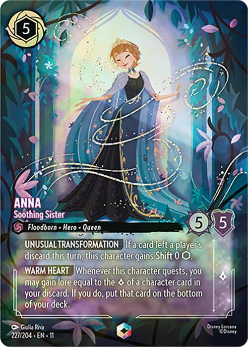 Anna - Soothing Sister (Enchanted) (227/204) [Winterspell] | Empire Gaming NC