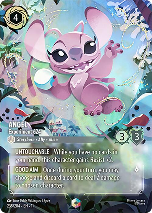 Angel - Experiment 624 (Enchanted) (238/204) [Winterspell] | Empire Gaming NC