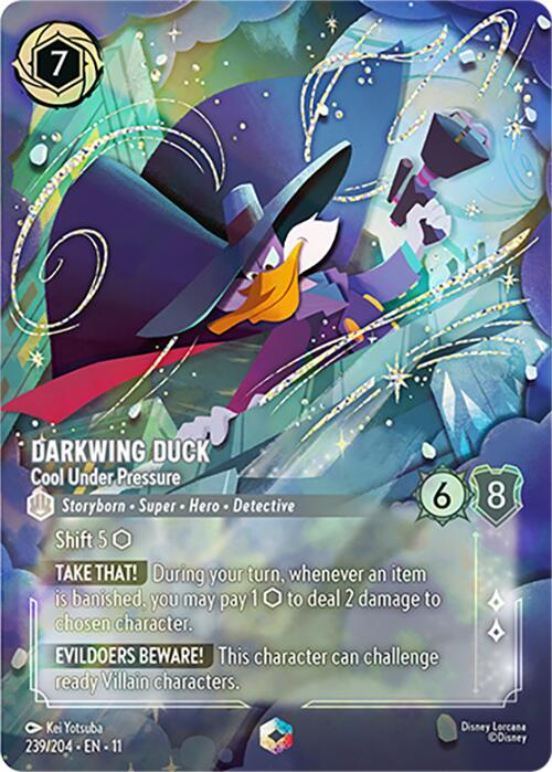 Darkwing Duck - Cool Under Pressure (Enchanted) (239/204) [Winterspell] | Empire Gaming NC