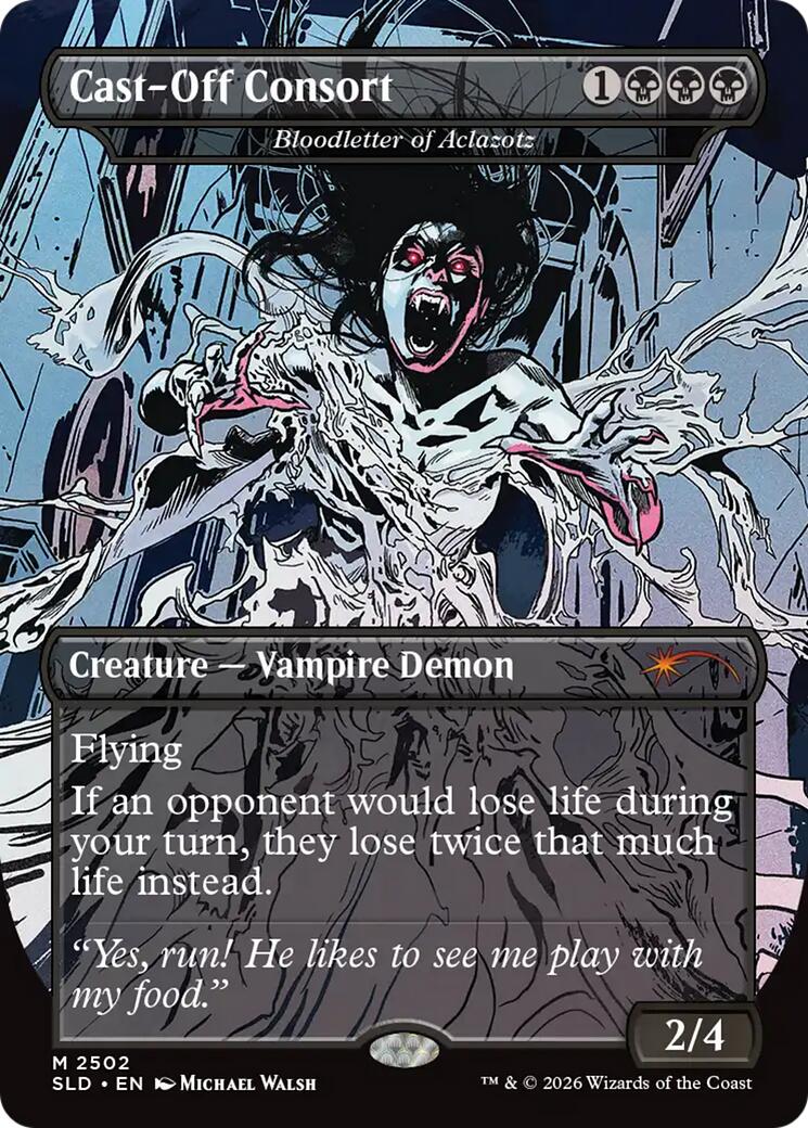 Cast-Off Consort - Bloodletter of Aclazotz [Secret Lair Drop Series] | Empire Gaming NC