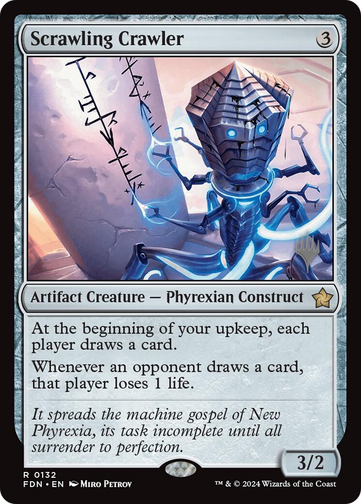 Scrawling Crawler [Lorwyn Eclipsed Promos] | Empire Gaming NC